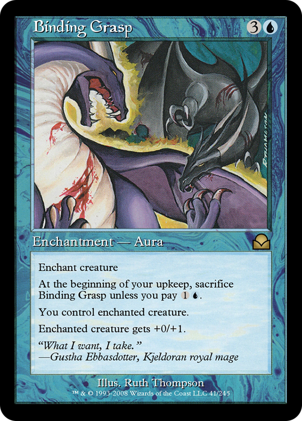 Binding Grasp (ME2-041) - Masters Edition II Foil