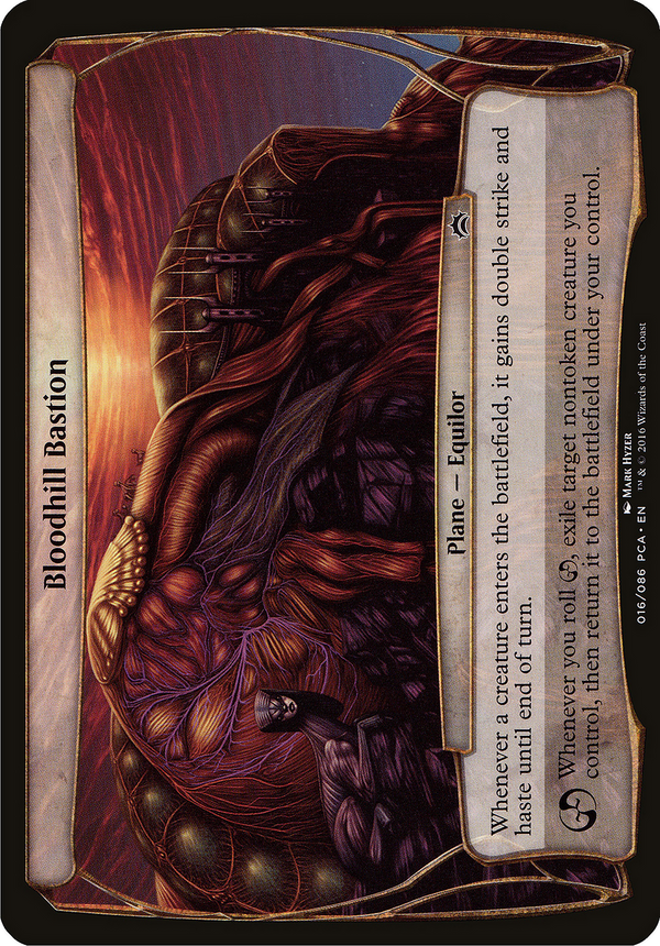 Bloodhill Bastion (Planechase Anthology) (OVER-) - Planechase Anthology Planes