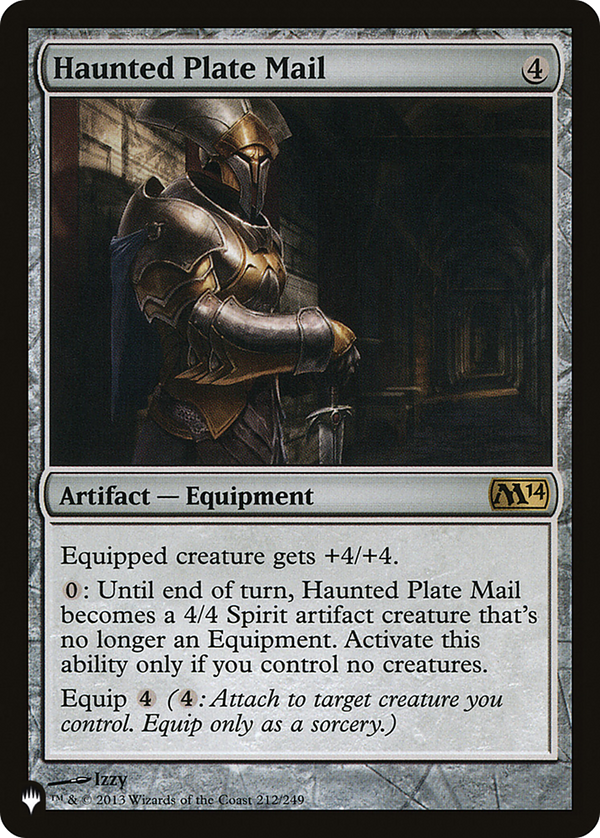 Haunted Plate Mail (LIST-212/249) - The List