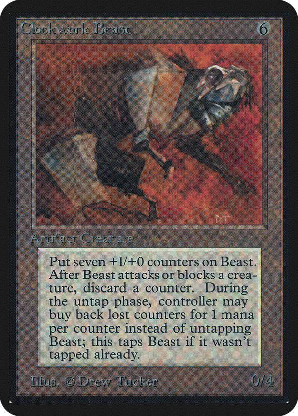 Clockwork Beast (LEA-) - Limited Edition Alpha