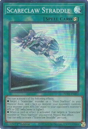Scareclaw Straddle (POTE-EN059) - Power of the Elements 1st Edition