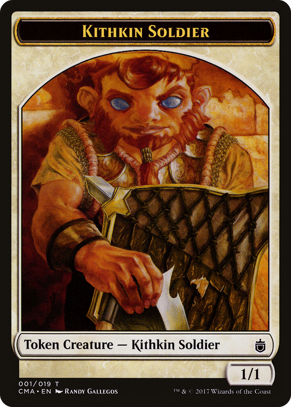 Kithkin Soldier Token (001) (CMA-001) - Commander Anthology Tokens