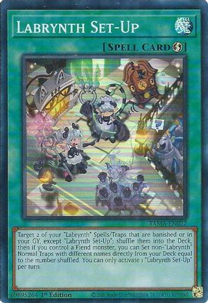 Labrynth Set-Up (TAMA-EN022) - Tactical Masters 1st Edition