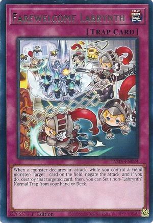 Farewelcome Labrynth (TAMA-EN024) - Tactical Masters 1st Edition