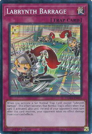 Labrynth Barrage (TAMA-EN025) - Tactical Masters 1st Edition