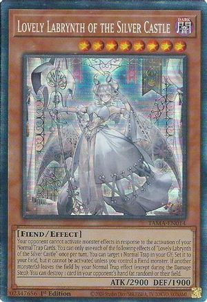 Lovely Labrynth of the Silver Castle (CR) (TAMA-EN014) - Tactical Masters 1st Edition