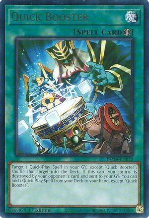 Quick Booster (TAMA-EN052) - Tactical Masters 1st Edition