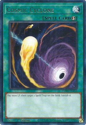 Cosmic Cyclone (TAMA-EN053) - Tactical Masters 1st Edition