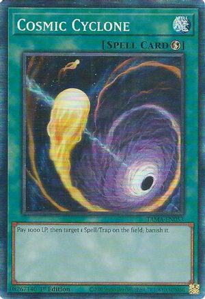 Cosmic Cyclone (CR) (TAMA-EN053) - Tactical Masters 1st Edition