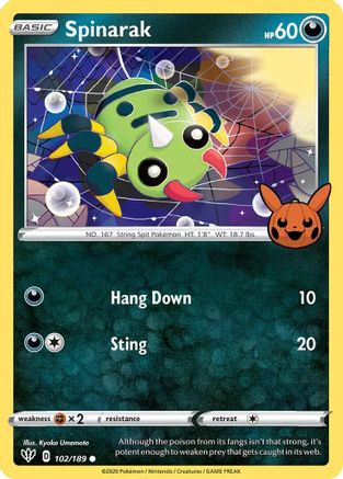 Spinarak 102  Trick or Trade BOOster Bundle - Promo
