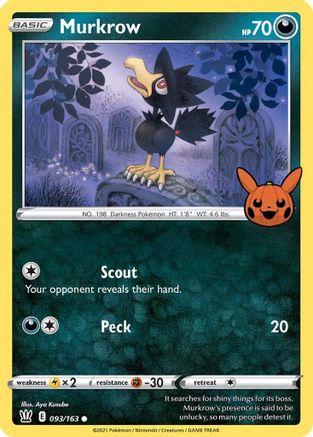 Murkrow 093  Trick or Trade BOOster Bundle - Promo