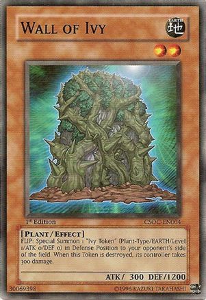 Wall of Ivy (CSOC-EN004) - Crossroads of Chaos 1st Edition