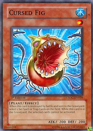 Cursed Fig (CSOC-EN028) - Crossroads of Chaos 1st Edition