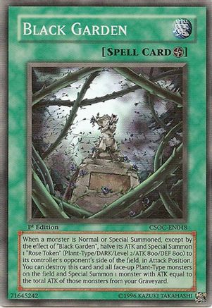 Black Garden (CSOC-EN048) - Crossroads of Chaos 1st Edition