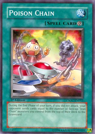 Poison Chain (CSOC-EN053) - Crossroads of Chaos 1st Edition