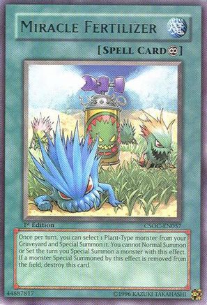 Miracle Fertilizer (CSOC-EN057) - Crossroads of Chaos 1st Edition