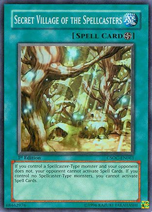 Secret Village of the Spellcasters (CSOC-EN061) - Crossroads of Chaos 1st Edition