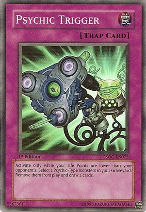 Psychic Trigger (CSOC-EN073) - Crossroads of Chaos 1st Edition