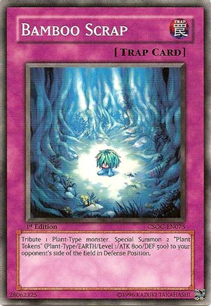 Bamboo Scrap (CSOC-EN075) - Crossroads of Chaos 1st Edition