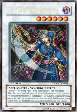 Tempest Magician (CSOC-EN088) - Crossroads of Chaos Unlimited