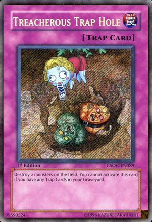 Treacherous Trap Hole (CSOC-EN089) - Crossroads of Chaos 1st Edition