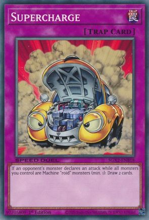 Supercharge (SGX2-ENB18) - Speed Duel GX: Midterm Paradox 1st Edition