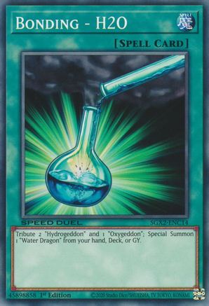 Bonding - H2O (SGX2-ENC14) - Speed Duel GX: Midterm Paradox 1st Edition
