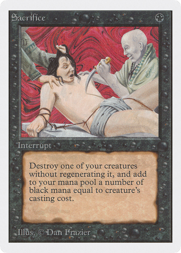 Sacrifice (2ED-) - Unlimited Edition
