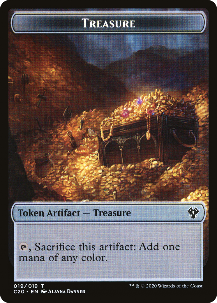 Treasure (TC20-019) - Commander 2020 Tokens