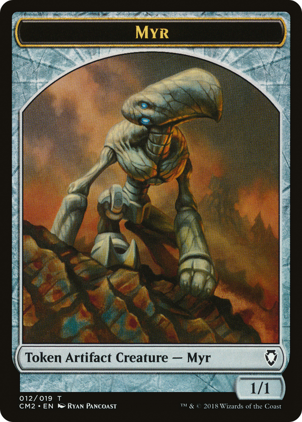 Myr Token (CM2-012) - Commander Anthology Volume II Tokens