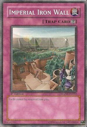 Imperial Iron Wall (SDZW-EN032) - Structure Deck: Zombie World 1st Edition