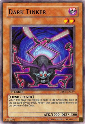 Dark Tinker (CRMS-EN007) - Crimson Crisis 1st Edition