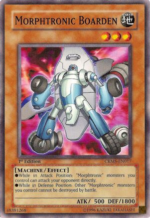 Morphtronic Boarden (CRMS-EN017) - Crimson Crisis 1st Edition