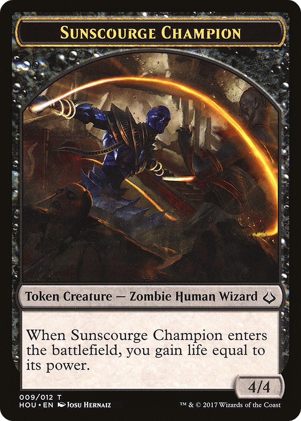 Sunscourge Champion Token (HOU-009) - Hour of Devastation Tokens