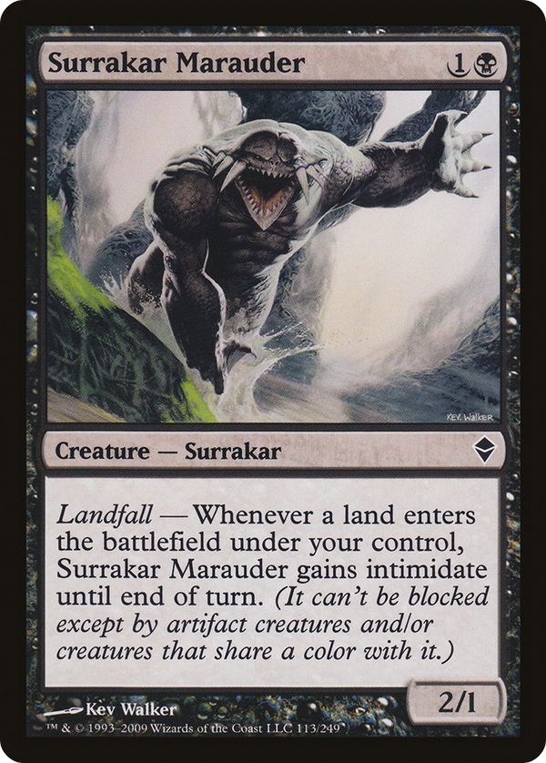 Surrakar Marauder (ZEN-113) - Zendikar Foil