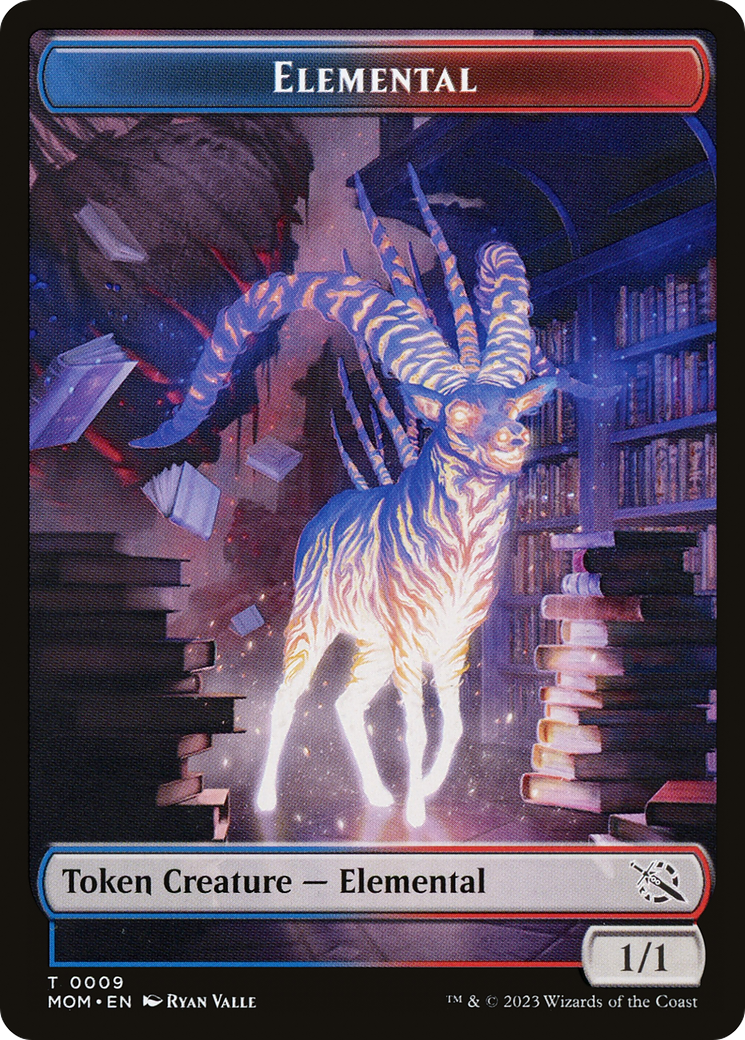 Elemental (TMOM-009) - March of the Machine Tokens Foil