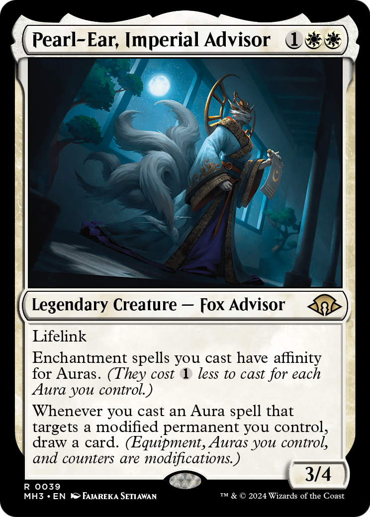 Pearl-Ear, Imperial Advisor (MH3-039) - Modern Horizons 3 Foil