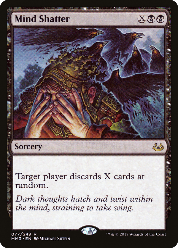 Mind Shatter (MM3-077) - Modern Masters 2017 Foil