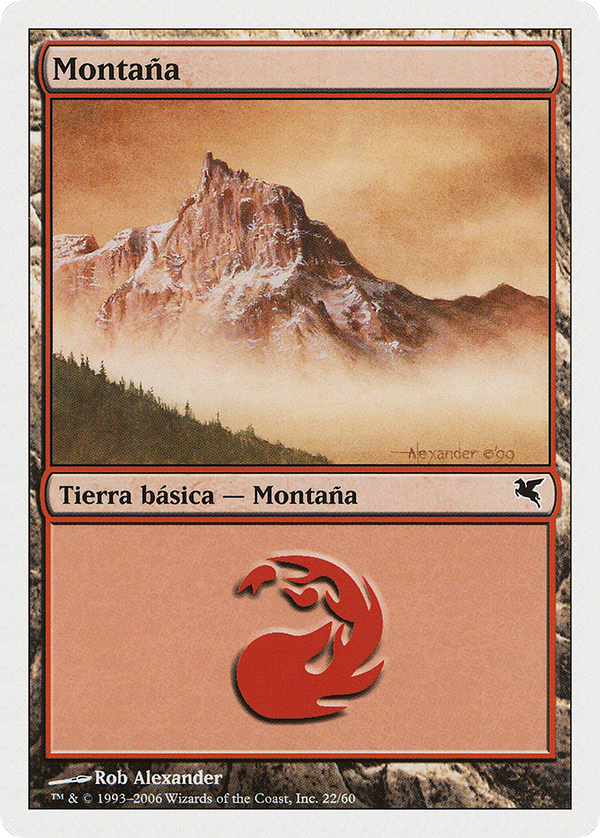Mountain (Italian) - "Montagna" (D22) (PSAL-D22) - Salvat 2005