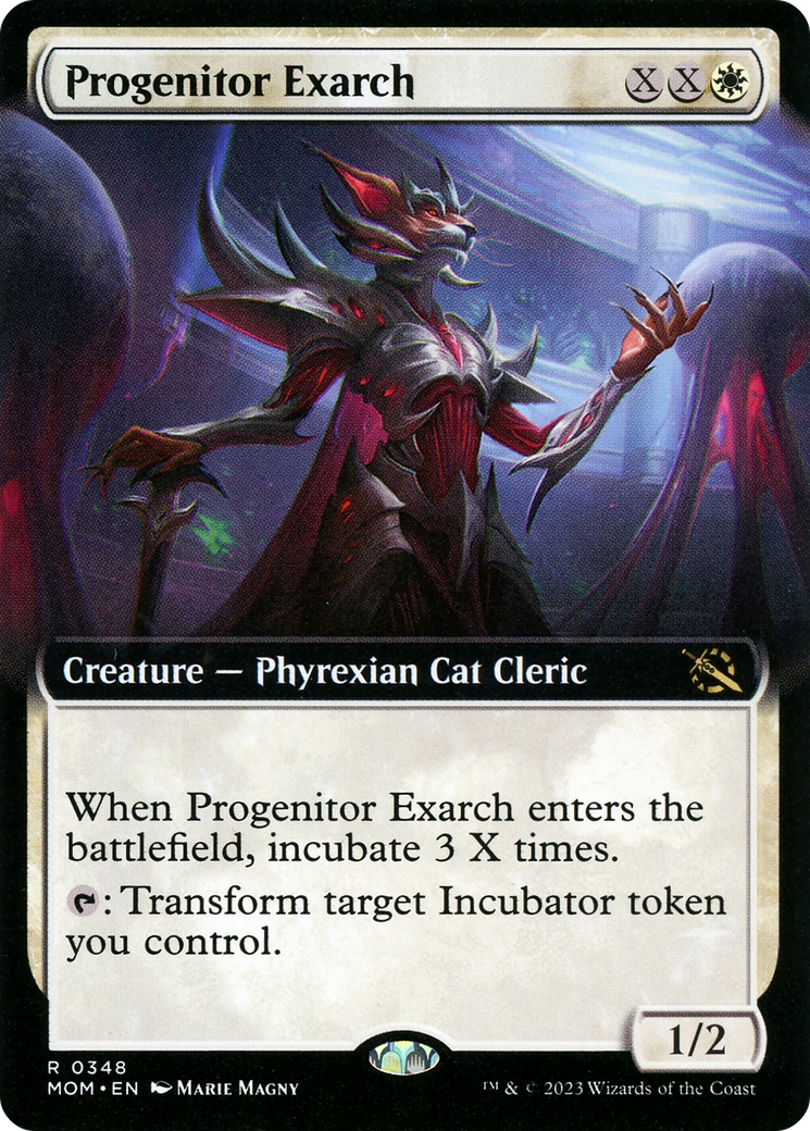Progenitor Exarch (Extended Art) (MOM-348) - March of the Machine: (Extended Art)