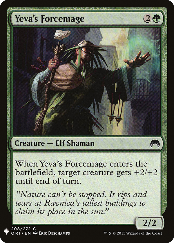 Yeva's Forcemage (LIST-208) - The List