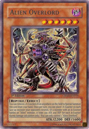 Alien Overlord (CRMS-EN038) - Crimson Crisis 1st Edition