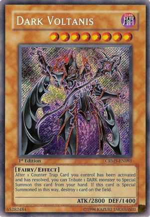 Dark Voltanis (CRMS-EN081) - Crimson Crisis 1st Edition