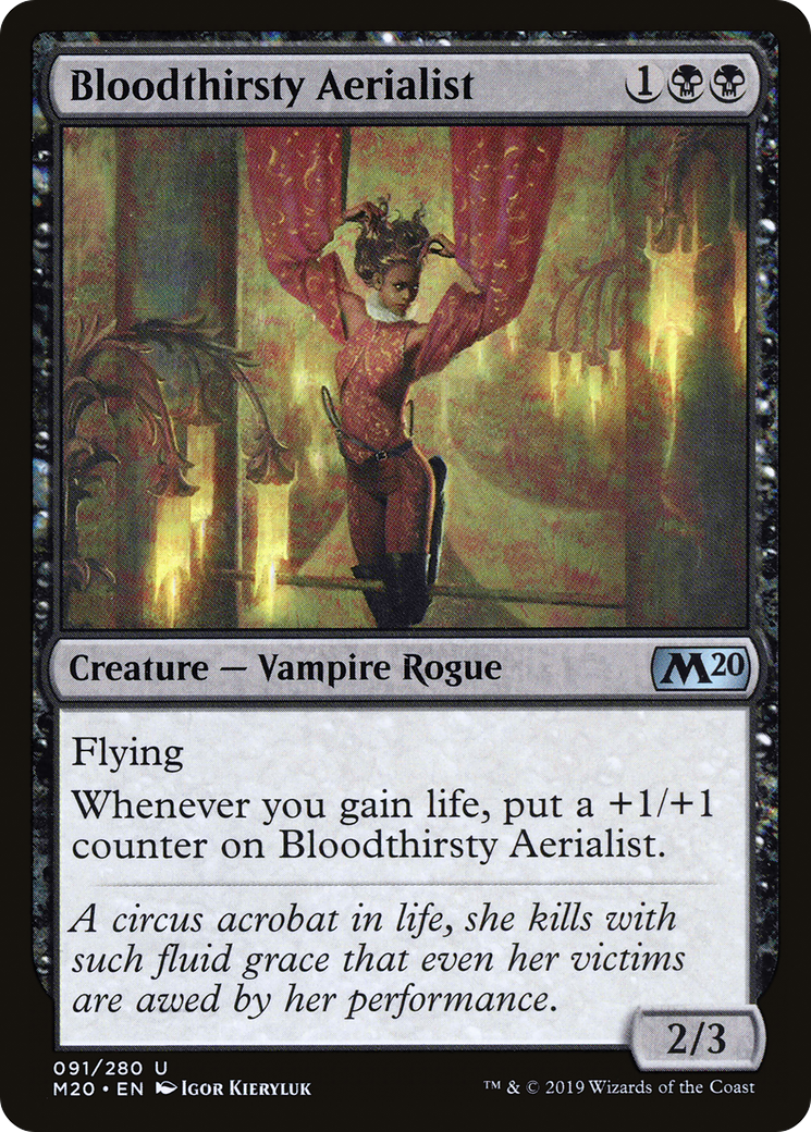 Bloodthirsty Aerialist (M20-091) - Core Set 2020