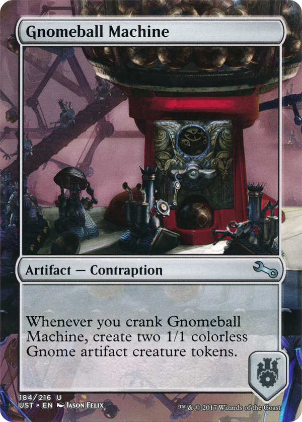 Gnomeball Machine (UST-184) - Unstable (Borderless) Foil