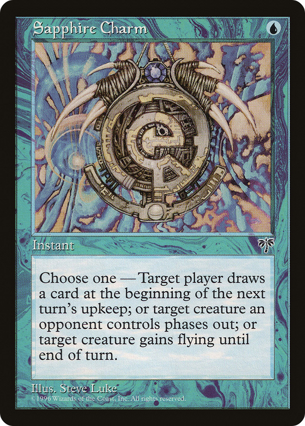 Sapphire Charm (MIR-) - Mirage