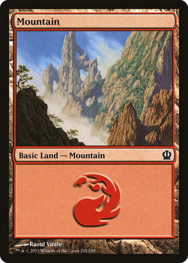 Mountain (245) (THS-245) - Theros