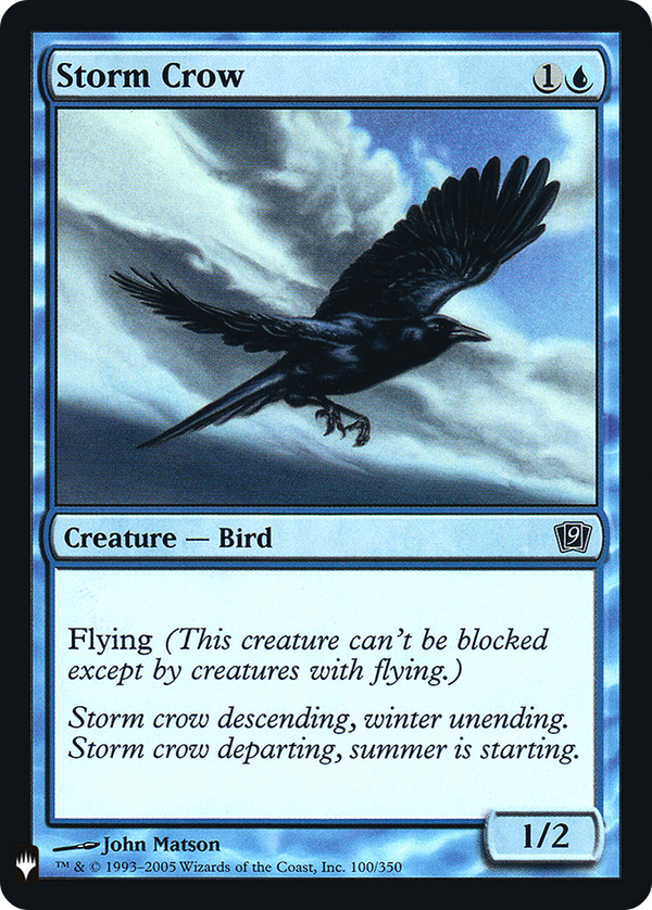 Storm Crow (LIST-100) - The List Foil