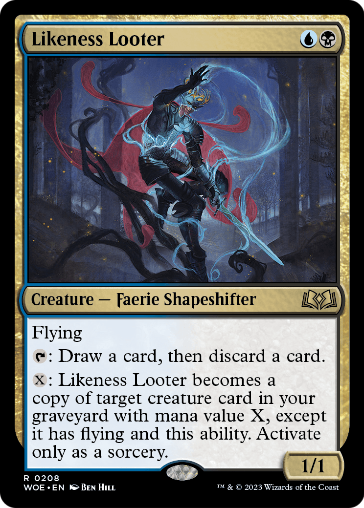 Likeness Looter (WOE-208) - Wilds of Eldraine Foil