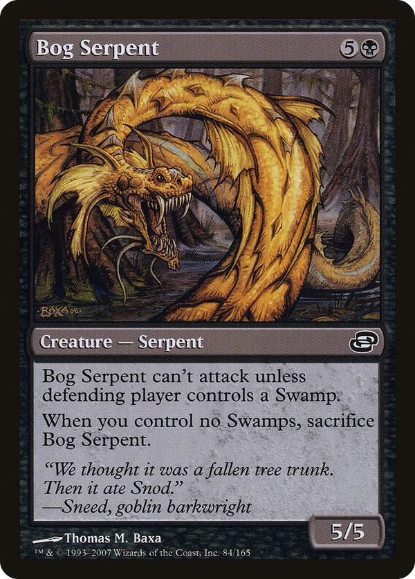 Bog Serpent (PLC-084) - Planar Chaos: (colorshifted)